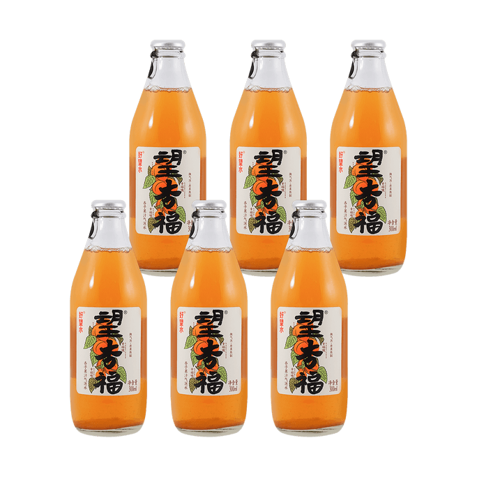 【Yami Anniversary Exclusive】Sparkling Apricot Drink Value Pack - 6 Bottles* 10.14fl oz