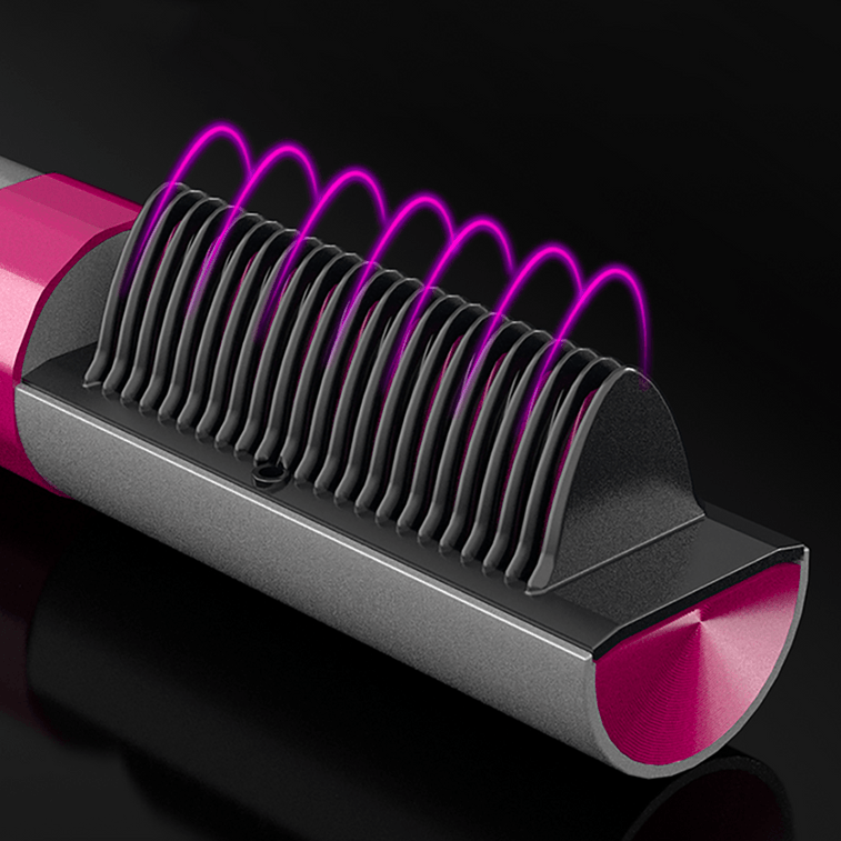 Wireless Portable Hair Straightening Comb - USB Charging KD382 5