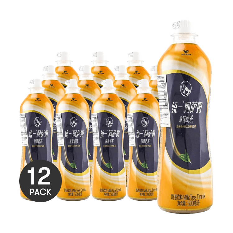 ゆうみ/Milk Tea Uni-President 【Value Pack】Assam Milk Tea Drink - Sweet &amp