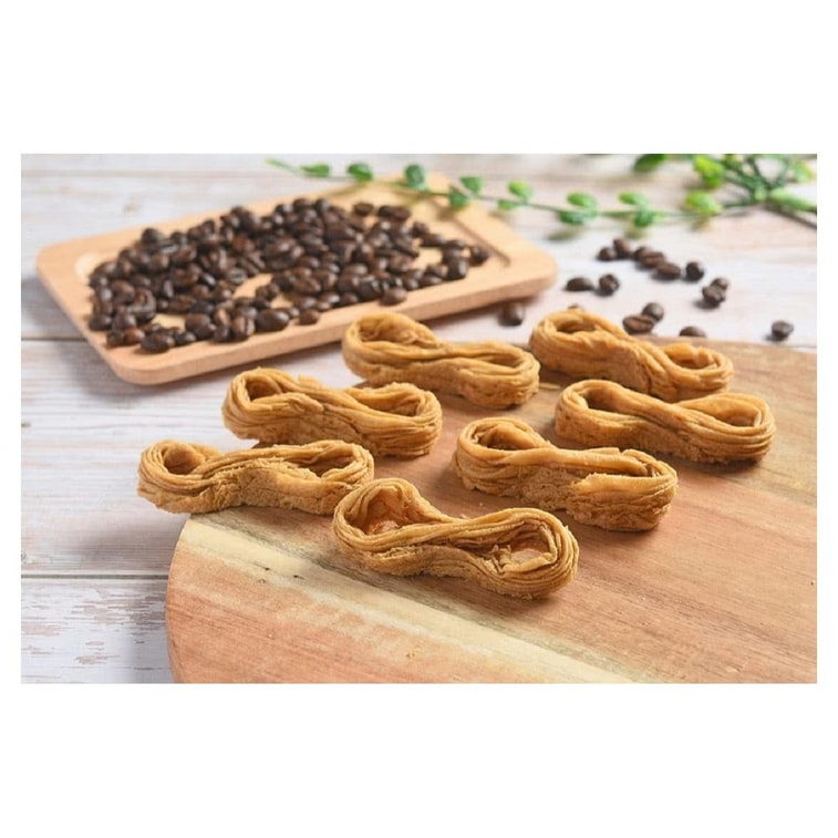 [台灣直郵] 六月初一 8結蛋捲(極上咖啡) 320g 3