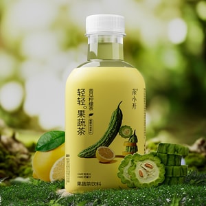 茶小开 轻轻果蔬茶 苦瓜柠檬茶 450ml