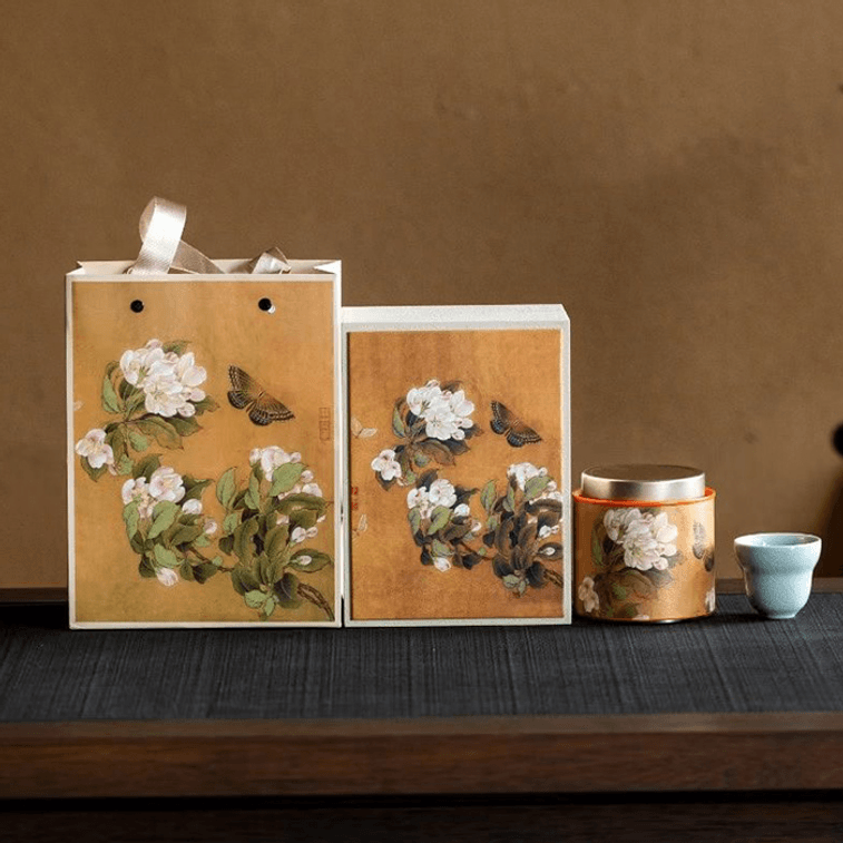 New Chinese Tea Gift Set: Song Butterfly Elegance [Lapsang Souchong 50g] 4