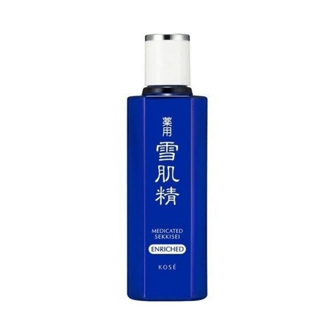 【日本直邮】 日本 KOSE 雪肌精 药用提亮补水保湿美化妆水【滋润型】200ml