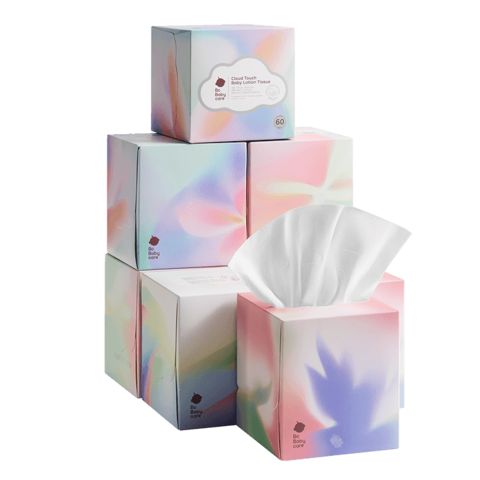 Bc 베이비케어 클라우드 소프트 베이비 물티슈 (8박스, 60매)