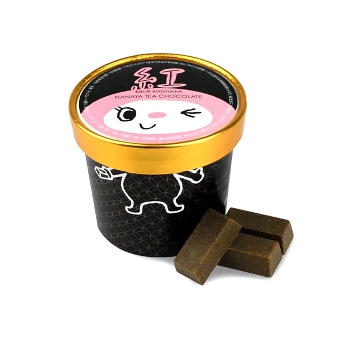 [일본 직배송] NANAYA TEA CHOCOLATE 진한 차 맛과 홍차 초콜릿 저지방 10캡슐