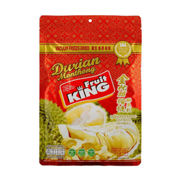 泰国FRUIT KING 高品质金枕头冻干榴莲干 50g【水果脆果干】