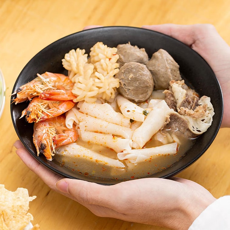 Rice Noodle Skin Original Flavor, 17.64 oz【Rich Rice Aroma, Fresh Soup Base】【Chaoshan Puning Specialties】 6
