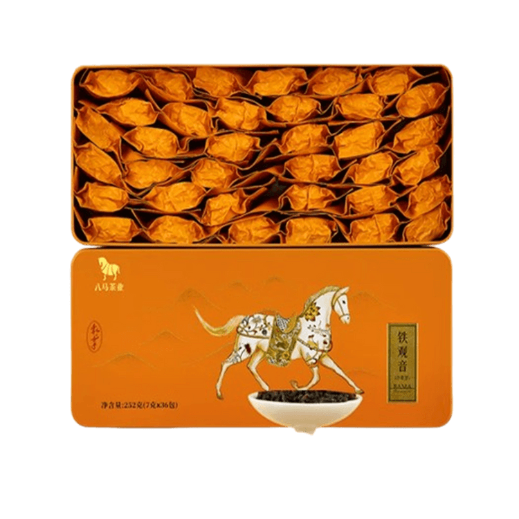 中国　茶壷　瓜と黄金虫 中国直送】巴馬茶業 安渓強香鉄観音茶 個人消費用、強香タイプ、烏龍茶