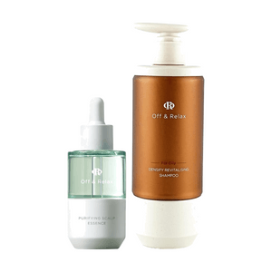 Shampoing Revitalisant Densifiant, pour cheveux gras, 300 ml. + Essence Purifiante pour Cuir Chevelu, Essence Équilibrante pour Cuir Chevelu, 50 ml. 【Val