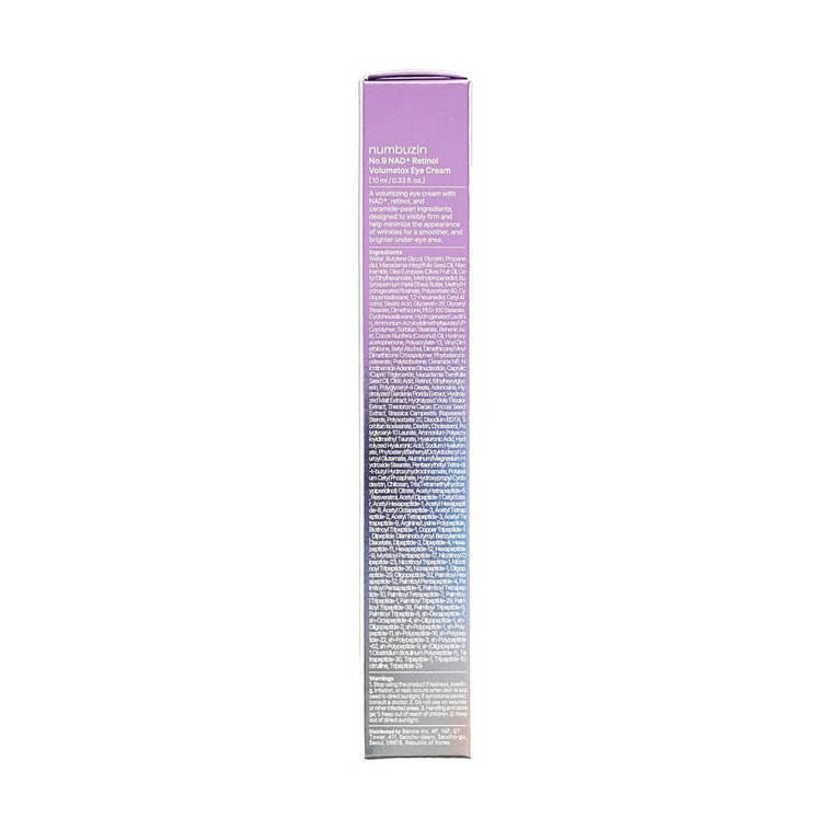 No.9 NAD+ Retinol Volumetox Eye Cream, 0.33 fl oz. 10