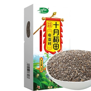 【中国直邮】 十月稻田 奇亚籽 五谷杂粮 粗粮 即食冲饮 健康食品 400g