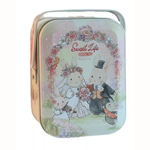 ホワイトラビットミルクキャンディうさぎカップルギフトボックス - ミックスフレーバー（1箱）；Guanshengyuan 11フレーバーミックスパック - ミルキーな香りが子供時代の思い出を蘇らせます - カジュアルなおやつ [結婚祝い/ホリデーギフト]