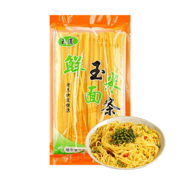玉道 鮮玉米麵 東北黃麵 300g【0添加】【低脂粗糧代餐掛麵】【加麻辣燙裡超好吃】
