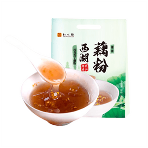 [중국 직송] 지웨이관 서호 연근가루(향기로운) 식사대용 음료, 순수 ​​연근가루, 아침 식사, 항저우 특산품, 400g*1봉지