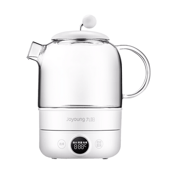 JOYONG Multi-Function Wellness Kettle - Automatic Herbal and Fruit Tea Maker, Porridge Cooker and Soup Pot K08-WY601U - 