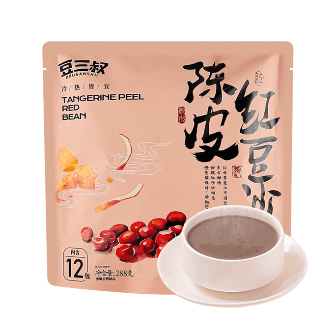 Dried Citrus Peel & Red Bean Dessert Paste, 10.16 oz