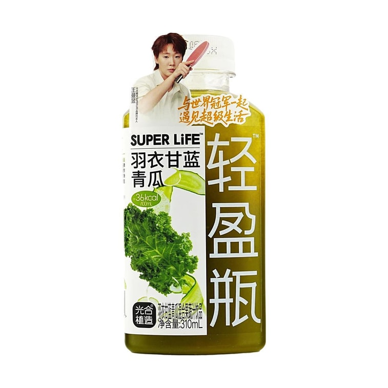 케일과 오이 혼합 과일 및 야채 주스, 10.48 fl oz【고식이섬유】【저칼로리】 3