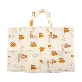 Comforter Storage Bag Clothing Storage Non-woven Large Bag Forest Bear Large Size 60L 59×23×64cm