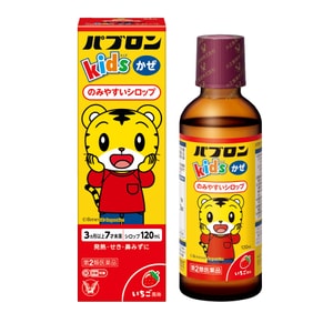 다이쇼제약 어린이용 기침 및 거담 시럽 딸기향 120ml