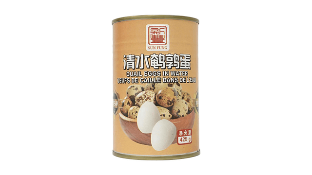XINFENG うずらの卵水煮 15oz [そのまま食べられる][殻むき] - Yami