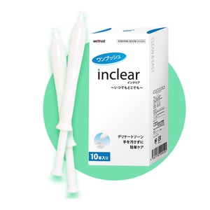 日本INCLEAR INNER感 女性私处护理凝胶 抑菌洁阴止痒去除异味 1.7g x 10支装