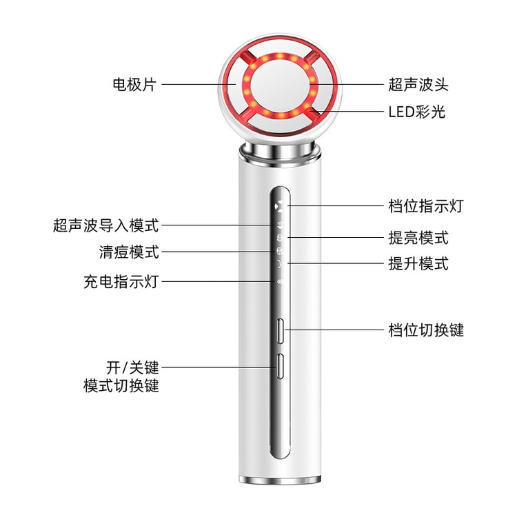 中国からの直送】孟思 ティ ホーム エレクトロポレーション美容機器