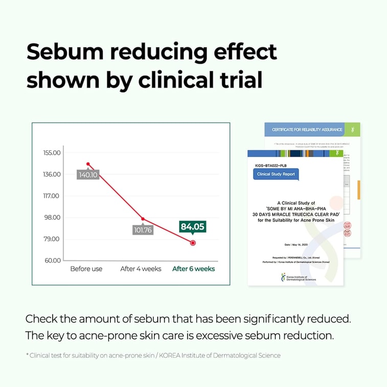한국 SOME BY MI AHA BHA PHA 30일 미라클 화장솜 70정 5