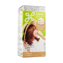 日本KAO花王 Liese 泡沫染发剂 奶茶棕 115ml