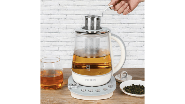 BUYDEEM Buydeem K2763 Health-Tea Kettle - Multi-functional Automatic Glass  Tea Maker with Advanced Bird's Nest Feature - Steamer - Yamibuy.com