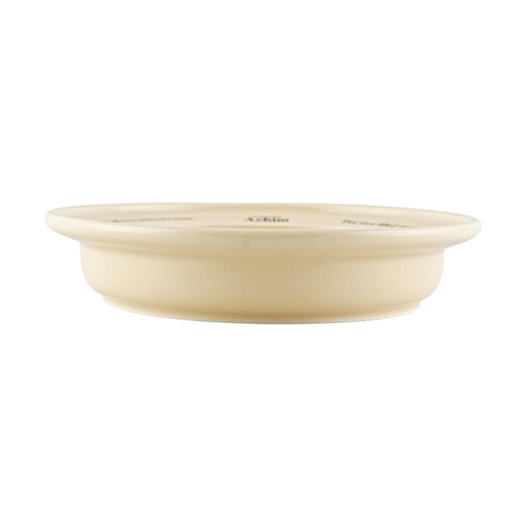 원형 접시 세라믹 접시 식기 접시 접시 크림 블랙 5