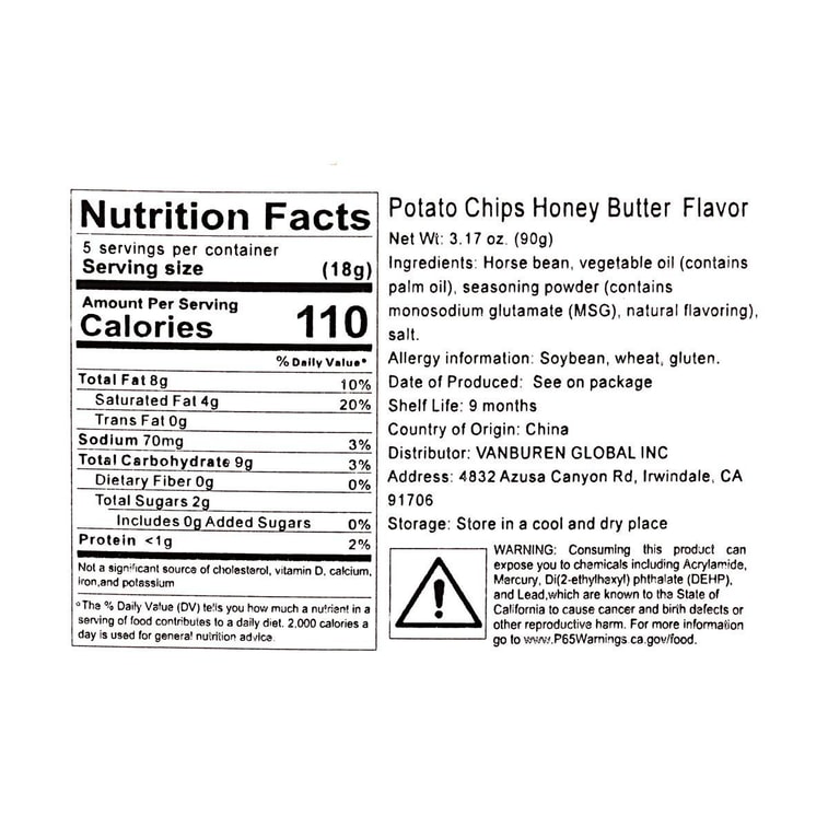 Potato Sticks Honey Butter Flavor, 3.17 oz【Butter Bear Collaboration】 15