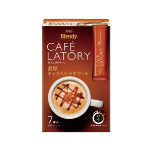 [일본 직배송] AGF BLENDY 카라멜 마끼아또 인스턴트 커피 리치 앤 리치 애프터눈 티 드링크 7개