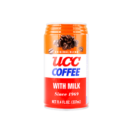 日本UCC 牛奶咖啡 原味 罐裝 337ml