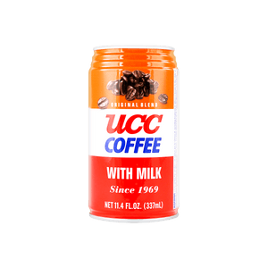 日本UCC 牛奶咖啡 原味 罐裝 337ml