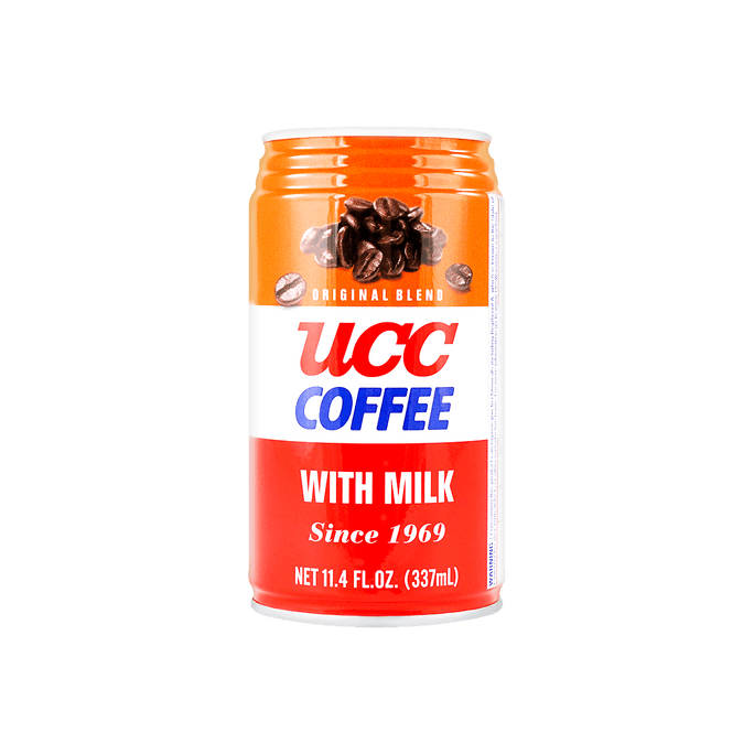 日本UCC 牛奶咖啡 原味 罐装 337ml