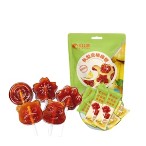 Autumn pear syrup lollipop, wedding candy, hard candy, children's snack, small leisure food, healthy candy, total 120g/bag [about 20 pieces]