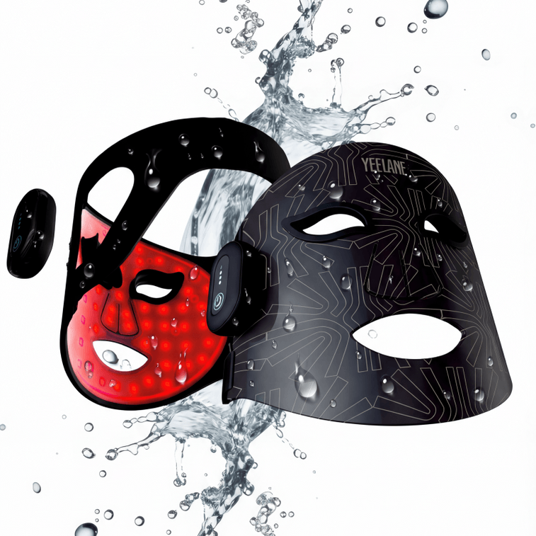 Multispectral  Infrared LED Light Therapy Face Mask   Black 1 piece 7