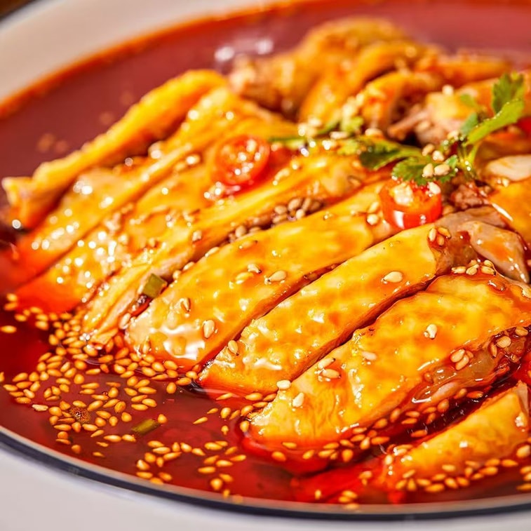 Mouth-watering Chicken Seasoning Sichuan-style Cold Dressing Homemade Seasoning Chilli Oil Cold Boiled Chicken Hand-torn Chicken 70g*1 Pack 6