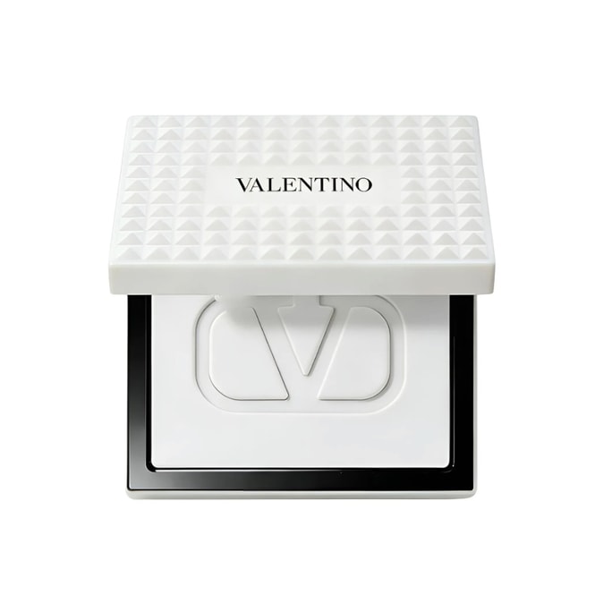 【香港からの直送】ヴァレンティノ ビューティー イタリア - ホワイトセッティングパウダー 8.5g - 限定版、ソフトフォーカス効果のある仕上がりで毛穴を自然に目立たなくする、透明感のある柔らかなルースパウダー