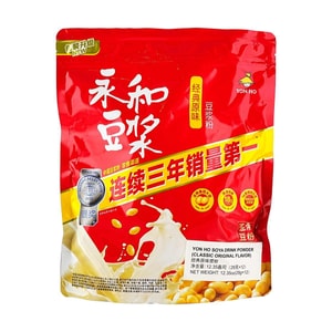 永和豆漿 經典原味豆漿粉 非基因改造大豆 12包入 350g