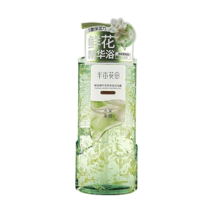 半畝花田 花精華香氛花瓣沐浴露 深層清潔親膚沐浴液 水茉莉萊茵 500g