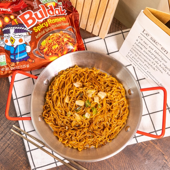 韩国SAMYANG三养 BULDAK 辣鸡肉拌面火鸡面 日式炒面味 5连包 625g【招牌辣酱融合日式酸甜】【爆款新口味】