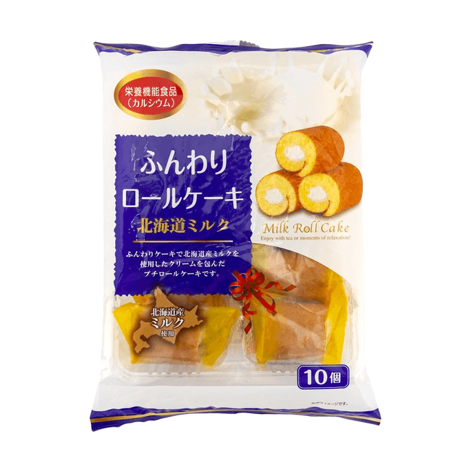 소프트 롤 케이크 홋카이도 우유, 5.6온스