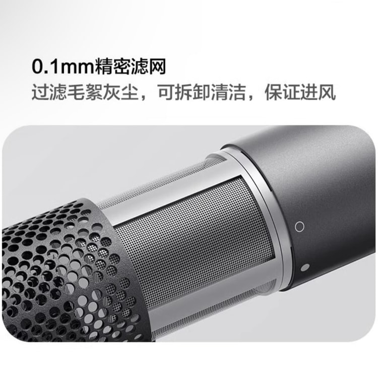 TUANTUAN 高速 ヘア　ドライヤー イオン 速乾　ダークグレー　ピンク 中国からの直送】PinTu マイナスイオン高速ヘアドライヤー、速乾と