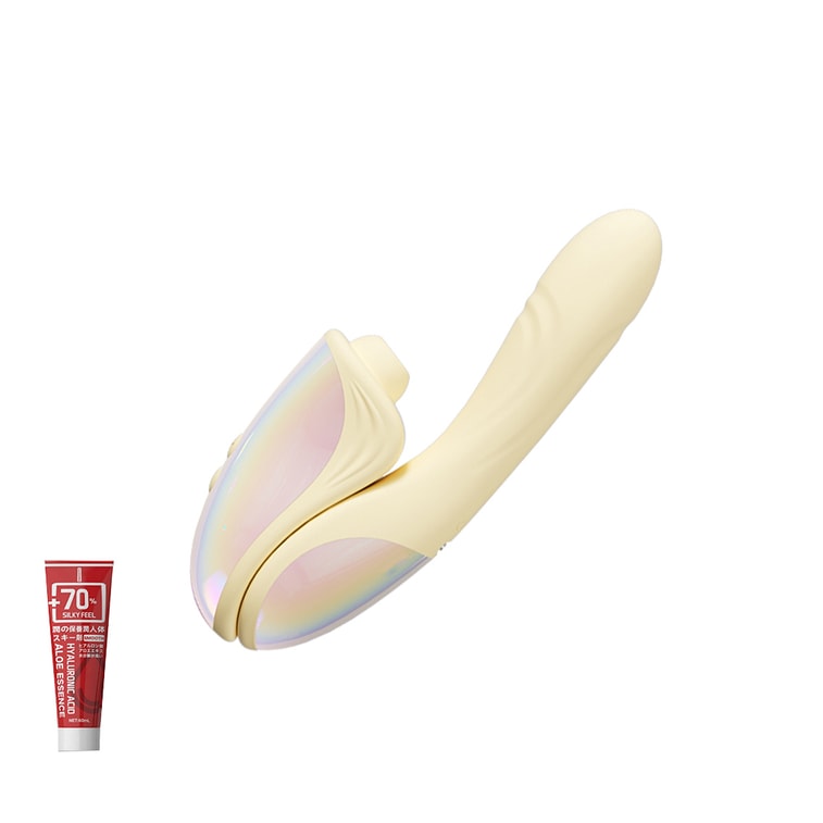 【一机两用赠润滑液】JISSBON杰士邦 玫瑰分体转珠震动棒自慰器成人玩具女专用情趣用品秒潮av棒1 件 3