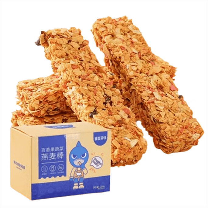 Meal Replacement Oat Grain Satiety Anti-hunger Non-sucrose Passion Fruit Protein Bar 200g/ box