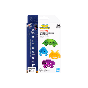 NANOBLOCK Character Collection Series Building Blocks Space Invaders Invaders