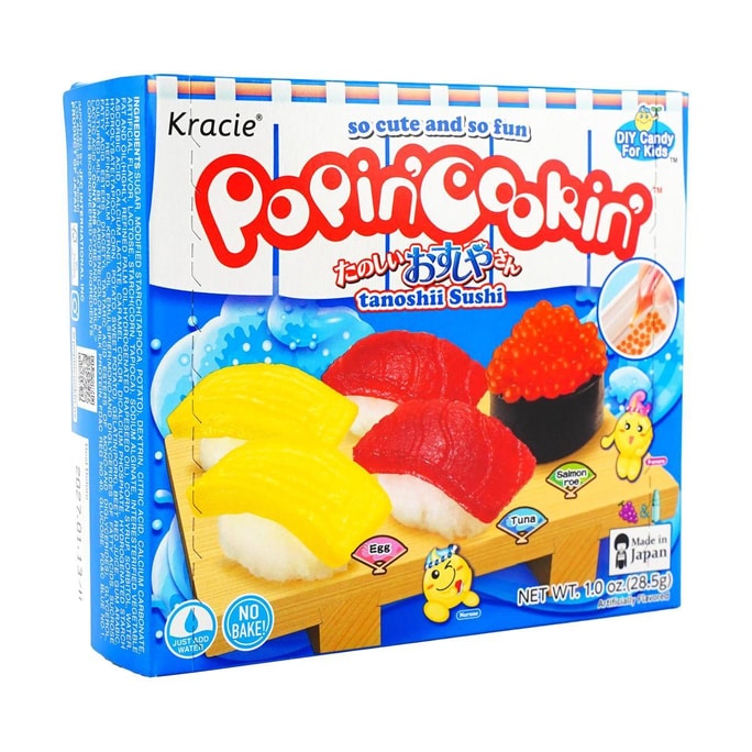 Popin' Cookin' DIY Gummy Sushi Kit 28.5g