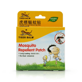 新加坡 TIGER BALM 虎標 天然驅蚊貼片 10pcs