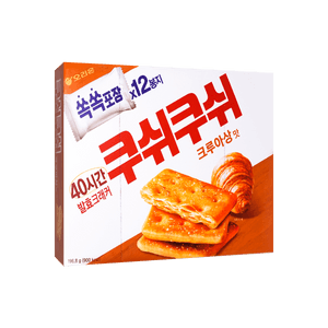 Kush Kush Croissant Biscuit 0.58oz*12 packs【40-Hour Fermented】【Layered and Crispy】